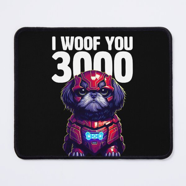 Item preview, I Love you 3000 - Funny Shih Tzu for black Shih Tzu fans designed and sold by BrainlabStudios.