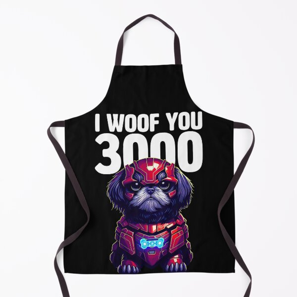 Item preview, I Love you 3000 - Funny Shih Tzu for black Shih Tzu fans designed and sold by BrainlabStudios.