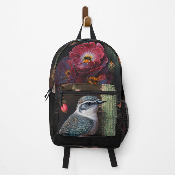 Item preview, Portrait of desert swallows among roses, aloe vera and plants designed and sold by hAITHAM1985.