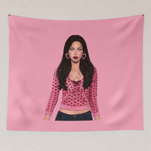 Item preview, Jennifer s Body Hearts Pink Check y2k designed and sold by nancyvheart / thelamehuman.