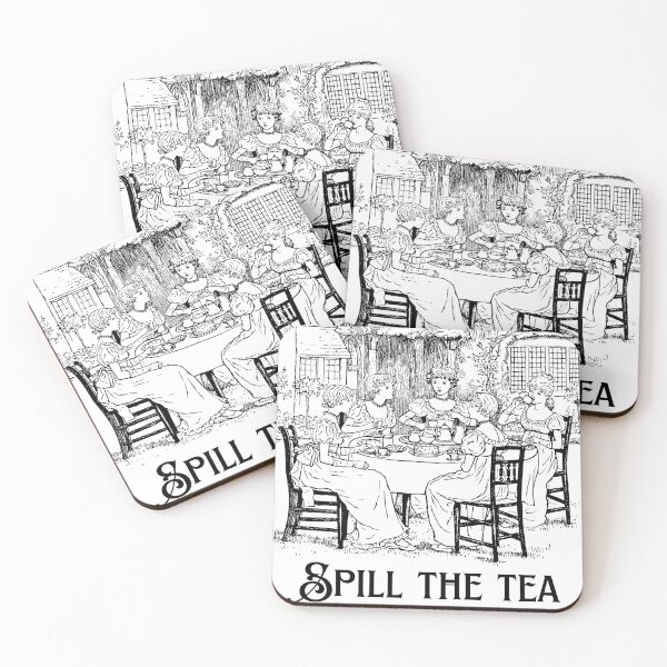 Item preview, Spill the Regency Tea designed and sold by hashtaghedgehog.