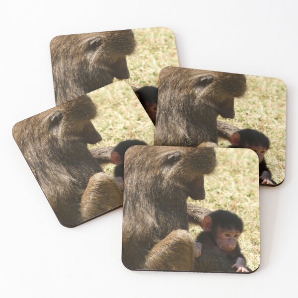 Item preview, Mother and Baby Manyara Monkey designed and sold by Andie Janik.