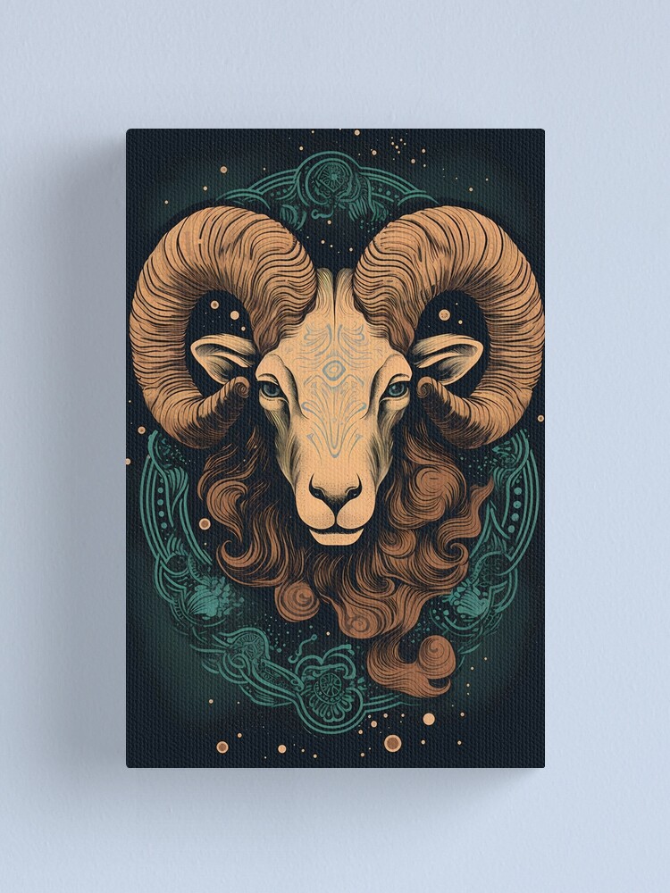 Aries Girl Moon Metal Wall Art | Aries Zodiac Art | Aries Wall Art | Witch Gift for Aries | Aries Wall Decor deals | Aries Home Decor | Aries Gift