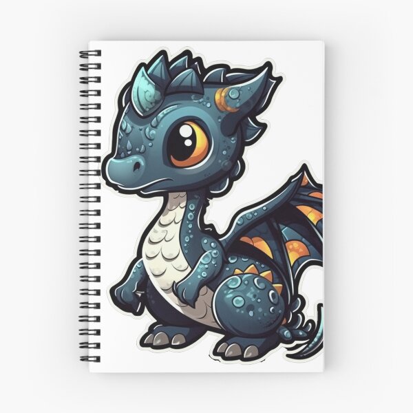 Item preview,  Add a Mythical Touch to Your Gear with a Blue Dragon Sticker! designed and sold by stickergeek23.