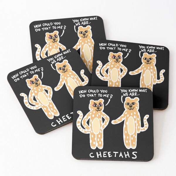 Item preview, Cheetahs (White) designed and sold by Graograman.