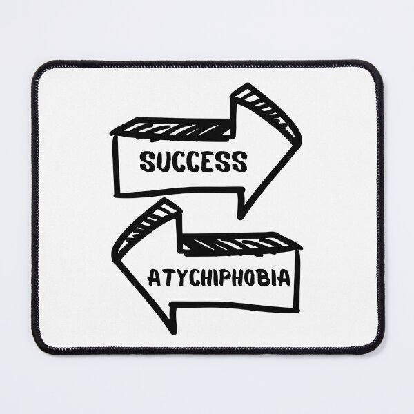Item preview, Atychiphobia Success Simple Quote designed and sold by natalillu.