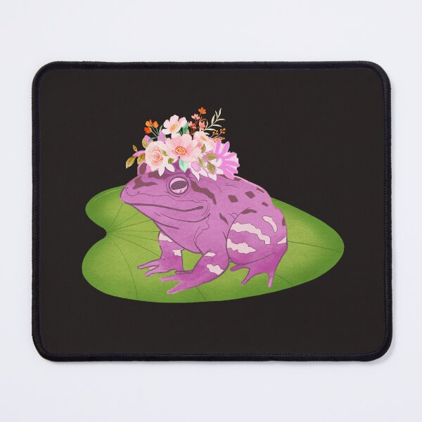 Item preview, Frog With Flower Crown designed and sold by TheCatmeow2000.