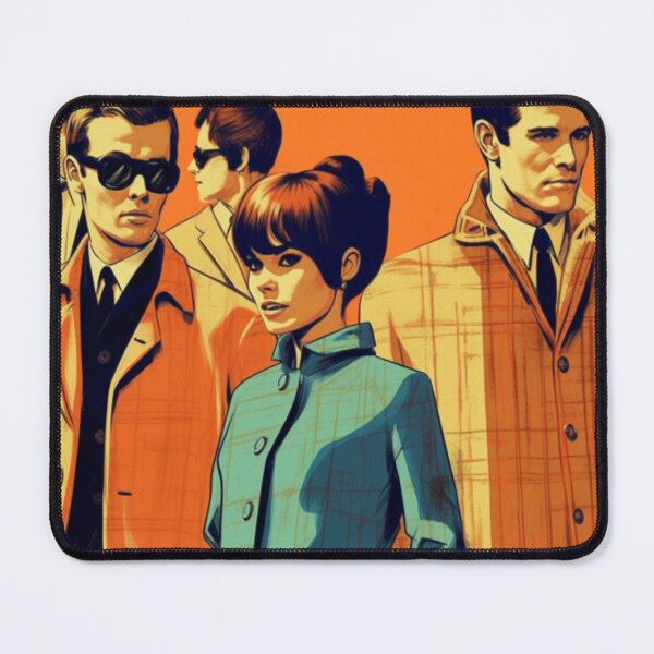 Item preview,  1960s Retro Mod Art Vintage Mod Comic Album Cover Style Graphic Design designed and sold by Step, Repeat.