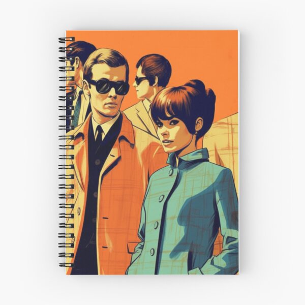 Item preview,  1960s Retro Mod Art Vintage Mod Comic Album Cover Style Graphic Design designed and sold by Step, Repeat.