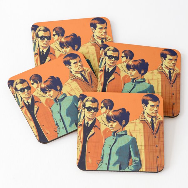 Item preview,  1960s Retro Mod Art Vintage Mod Comic Album Cover Style Graphic Design designed and sold by Step, Repeat.