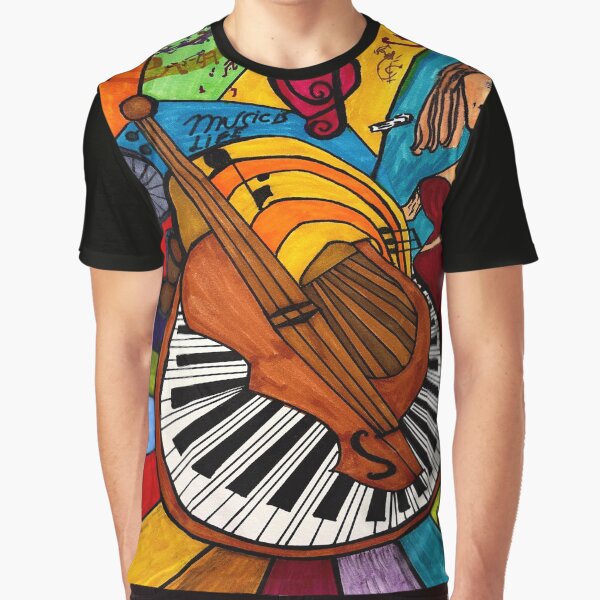 Costa Rican Musician Graphic T-Shirt