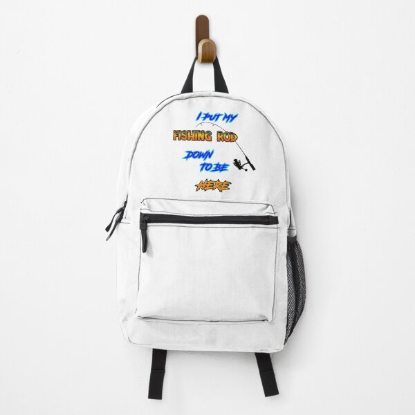 Item preview, I Put My Fishing Rod Down to Be Here Ironic Dad designed and sold by HardestDrip.