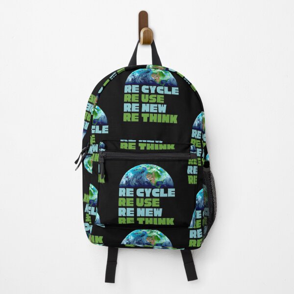 Item preview, Recycle Reuse Renew Rethink Crisis Environmental Activism designed and sold by Affyboss6.
