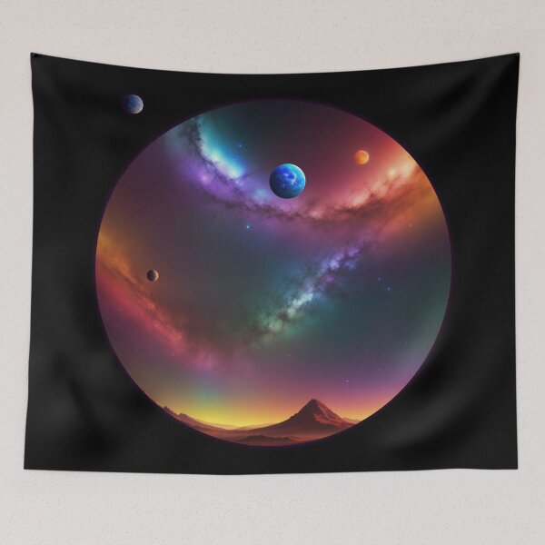 Item preview, Planets in Space - Cosmic Exploration Design designed and sold by ZEFMAG.