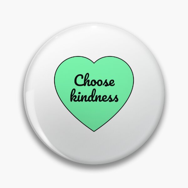 Artikelvorschau, Choose Kindness -  Random Acts of Kindness - Cursive Font Heart  entworfen und verkauft von Inspirationmotivation.
