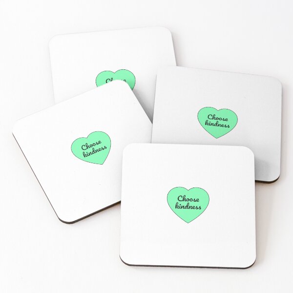 Artikelvorschau, Choose Kindness -  Random Acts of Kindness - Cursive Font Heart  entworfen und verkauft von Inspirationmotivation.