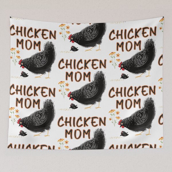 Item preview, Chicken Mom Cute Chicken and Chick designed and sold by designsmostfowl.