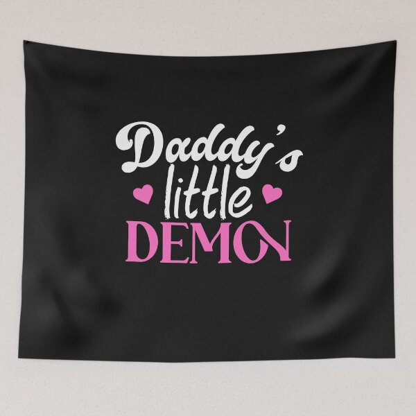 Item preview, Daddy's Little Demon Submissive Kinky Funny Spanking Humor designed and sold by TheMagicKrew.