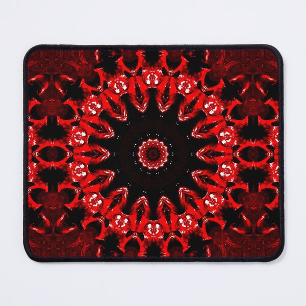 Artikelvorschau, Ominous Red Kaleidoscope pattern (Seamless) 27 entworfen und verkauft von Swabcraft.
