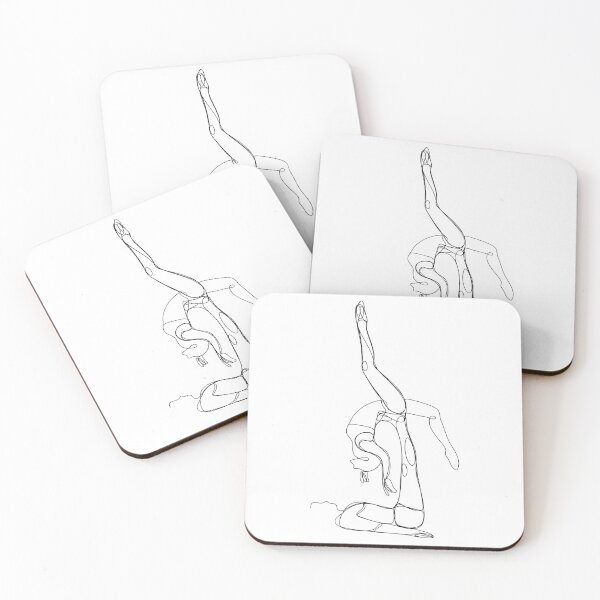 Item preview, Airborne Love: An Acrobatic Duo in Perfect Synchronization designed and sold by OneLinePrints.