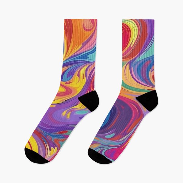 Item preview, Rainbow Liquid Swirl designed and sold by NuCrescentApp.