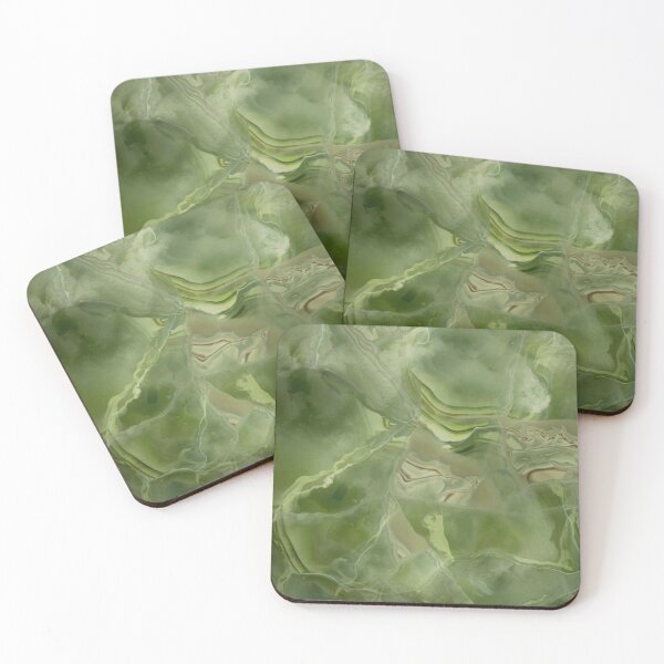 Item preview, Shades of Green marble print designed and sold by HadeeeeL.