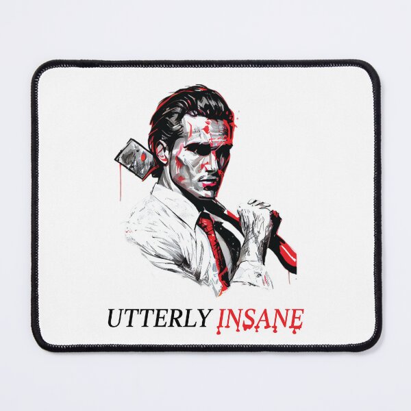 Item preview, Patrick Bateman Utterly Insane American Psycho designed and sold by YasserCreatives.