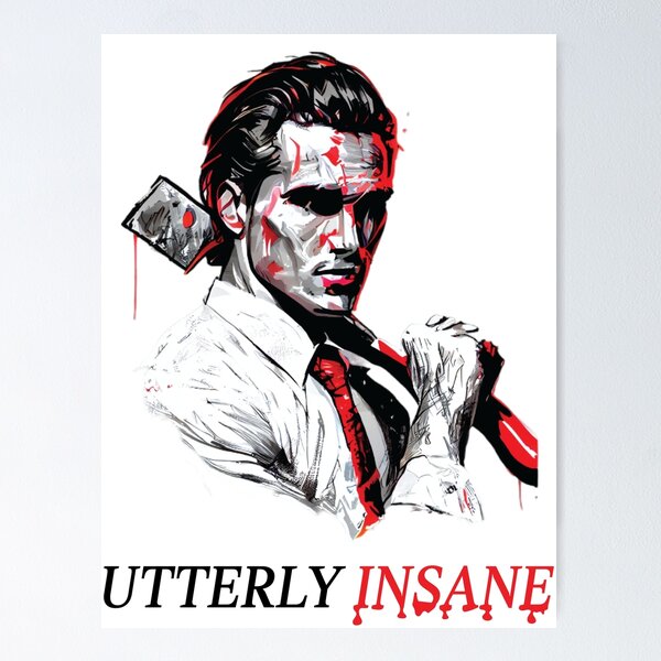 American Psycho Axe Posters for Sale | Redbubble