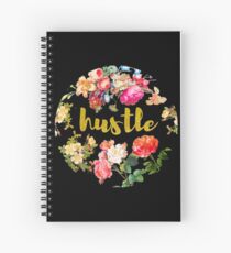 Hustle Botanical Swag Spiral Notebook