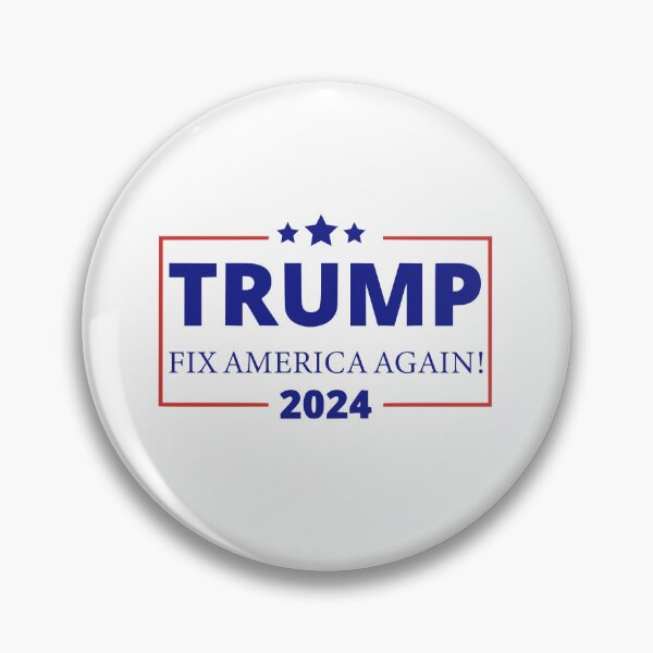 Item preview, Trump 2024 Fix America Again - Patriotic Design for True Supporters designed and sold by Neggan.
