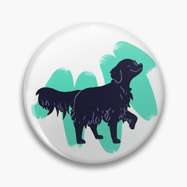 Aperçu de l'œuvre retriever à poil plat créée et vendue par Moonpup.