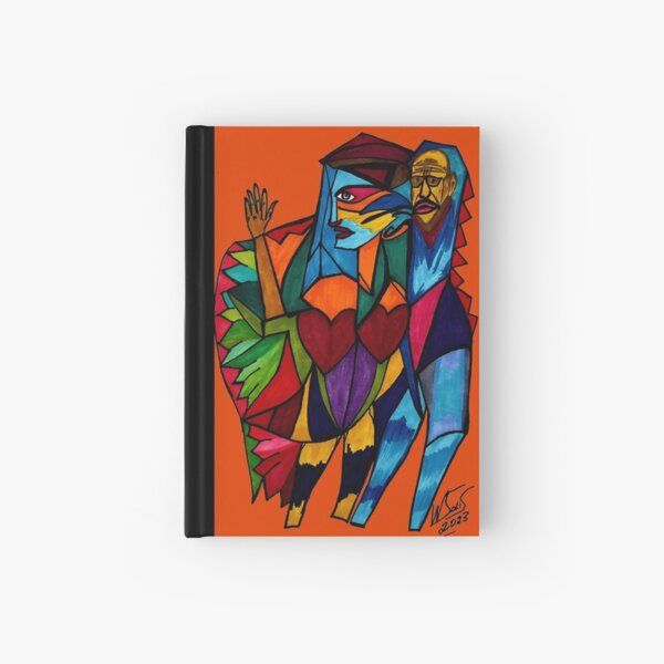 Costa Rican Couple Hardcover Journal