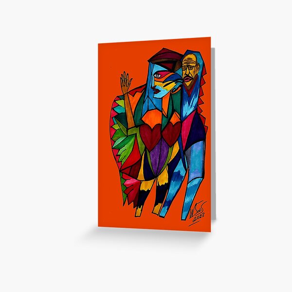 Costa Rican Couple Greeting Card