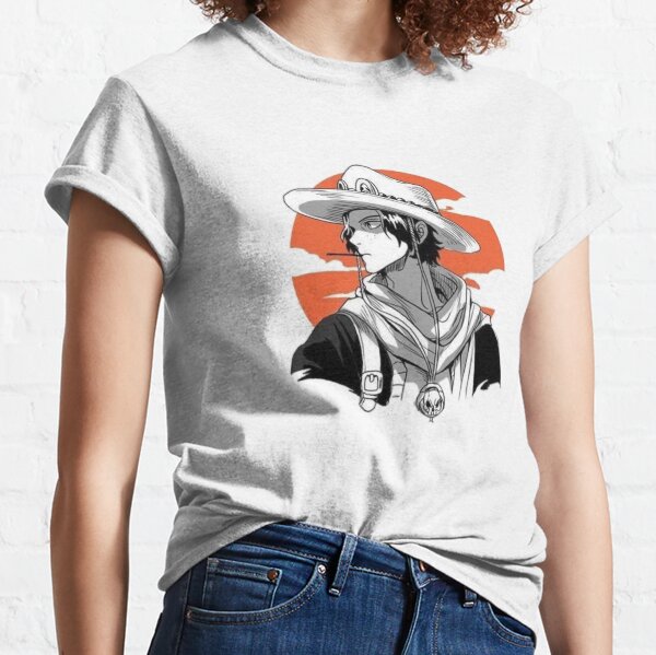 One Piece Merch - Portgas D. Ace T-Shirt ANM0608 - ®One Piece Merch