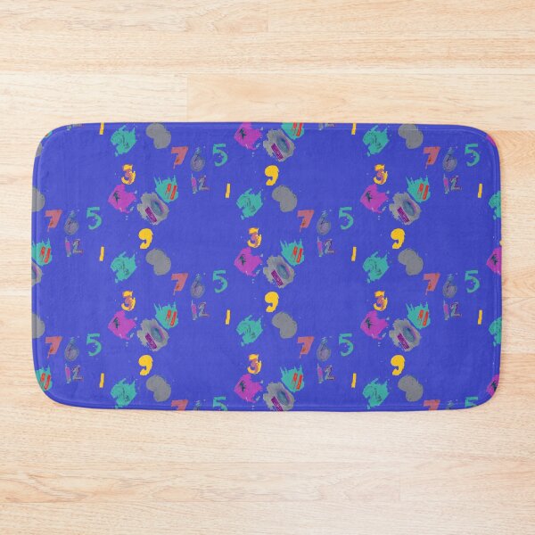 Item preview, Royal Blue O'Clock with Numbers, watercolor designed and sold by djrunnels.