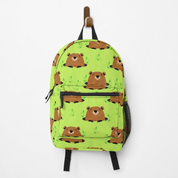 Item preview, Adorable Woodland Groundhog Pattern designed and sold by tanyadraws.
