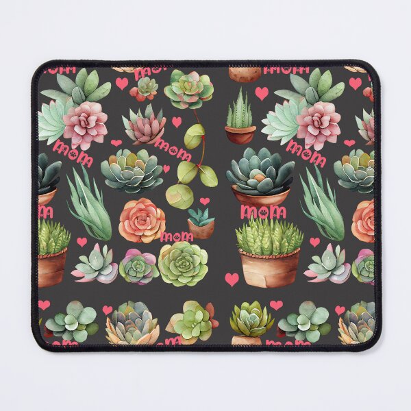 Item preview, Botanical Flowers Succulents Watercolor And Hearts For Mom designed and sold by fatydesignspace.