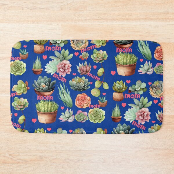 Item preview, Botanical Flowers Succulents Watercolor And Hearts For Mom designed and sold by fatydesignspace.