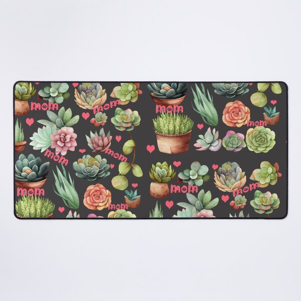 Item preview, Botanical Flowers Succulents Watercolor And Hearts For Mom designed and sold by fatydesignspace.