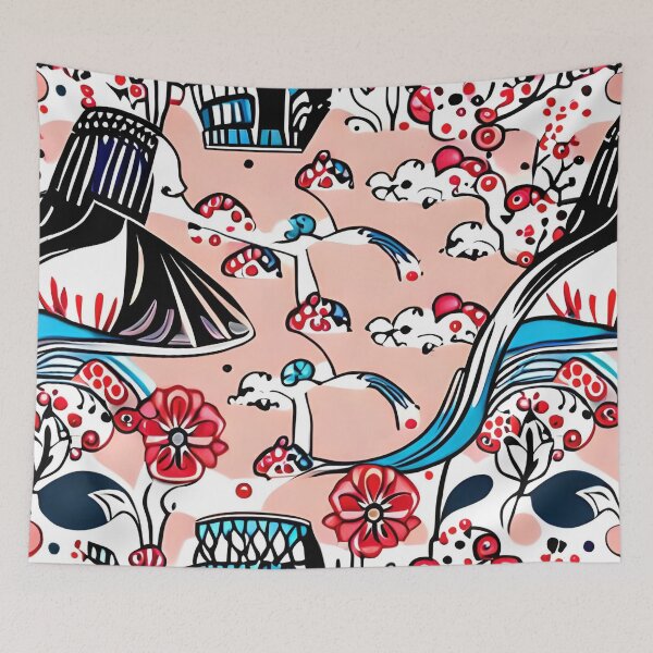 Item preview, Japanese-style pattern designed and sold by Rui Fernandes.
