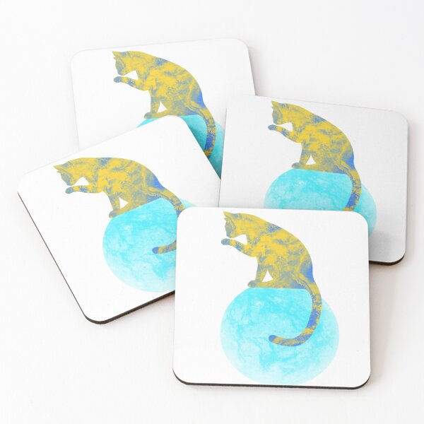 Item preview, Cat on a planet designed and sold by Sunwang.
