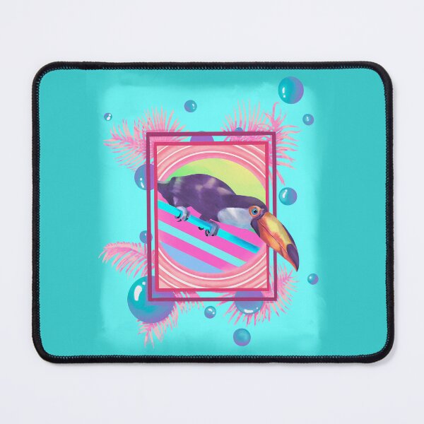 Item preview, Summertime Vaporwave Toucan designed and sold by Joanne Neubauer.