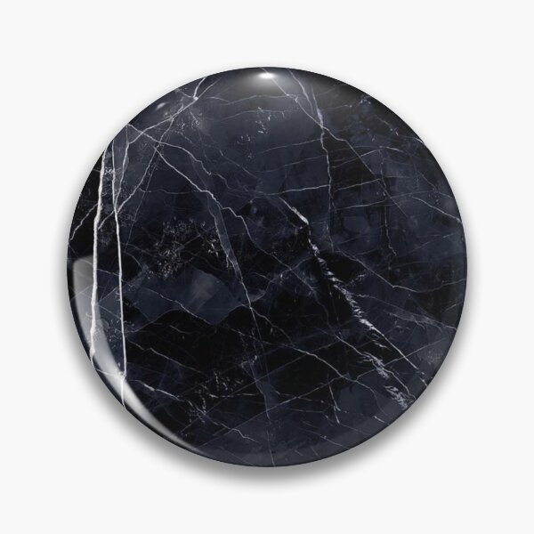 Item preview, Deep dark blue and black marble print designed and sold by HadeeeeL.