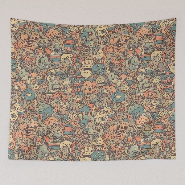 Item preview, Cartoon Pattern designed and sold by InkVibe.