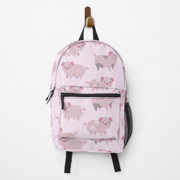 Item preview, Cute Pink Baby Piglets Pattern & Dots designed and sold by tanyadraws.