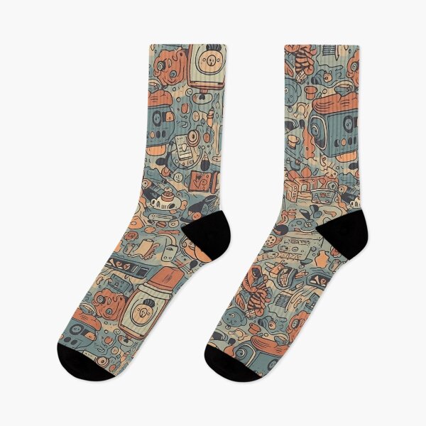 Item preview, Cartoon Pattern designed and sold by InkVibe.