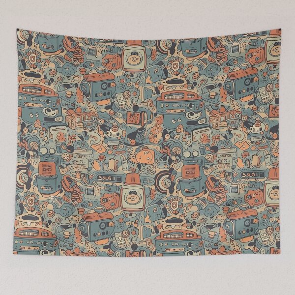 Item preview, Cartoon Pattern designed and sold by InkVibe.
