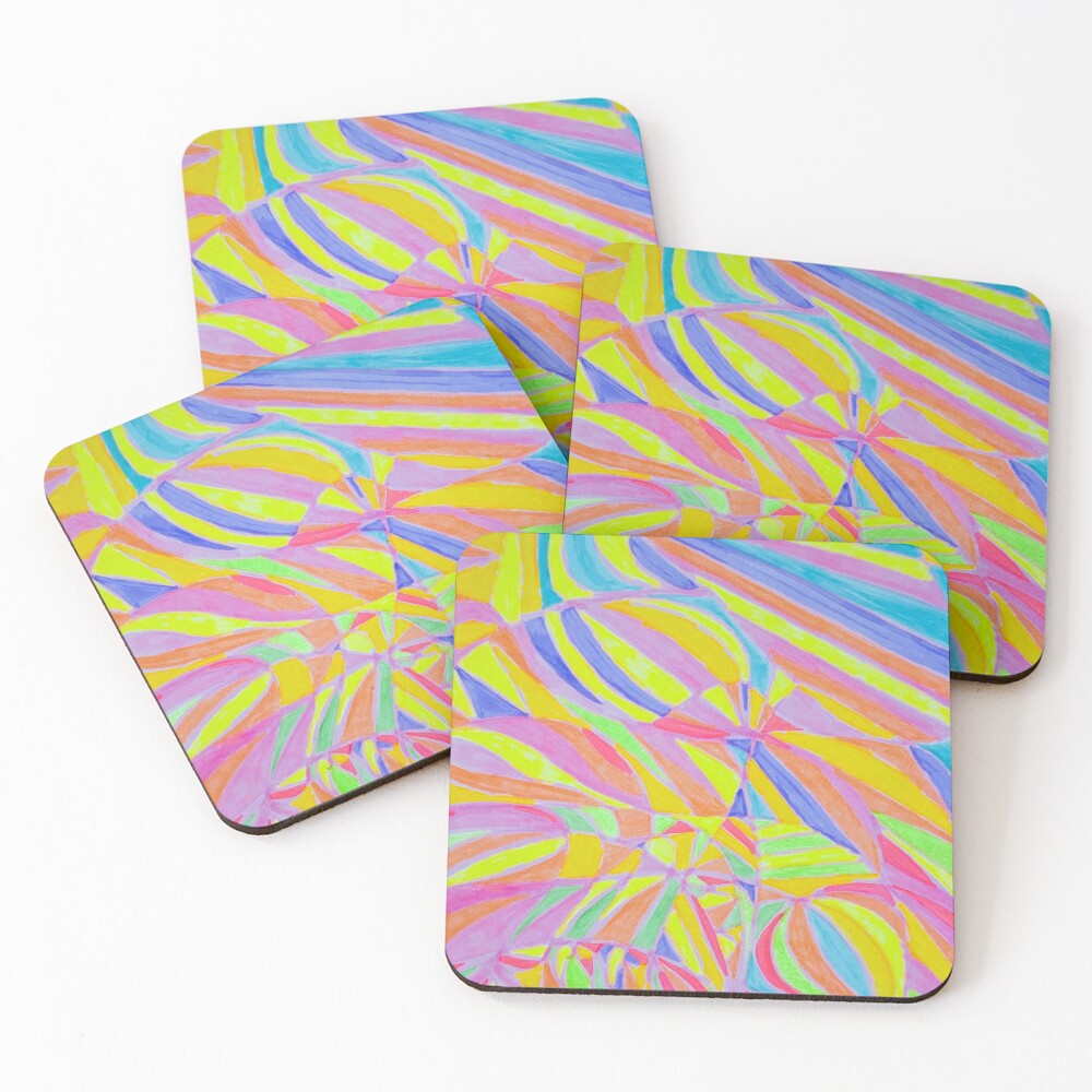 Item preview, Coasters (Set of 4) designed and sold by FreeFlowObject.
