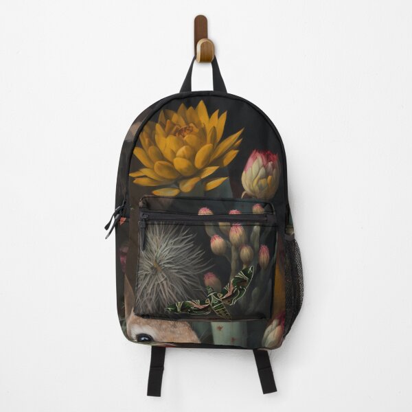 Item preview, Portrait of a wild rabbit among roses, aloe vera and plants designed and sold by hAITHAM1985.