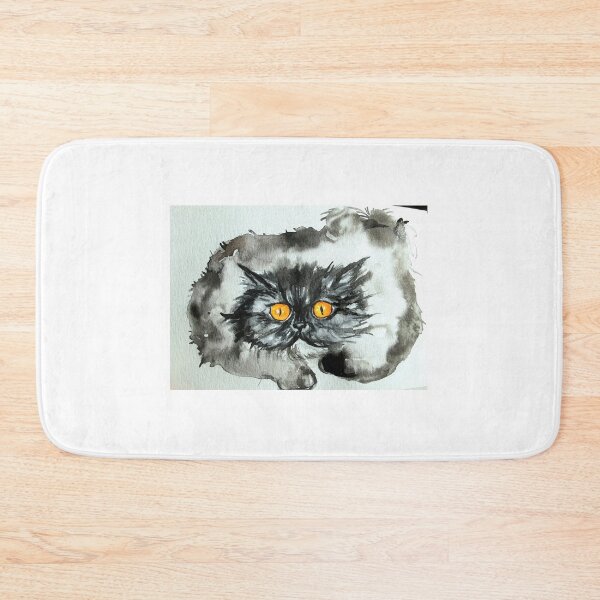 Item preview, Black Persian cat  designed and sold by DanielaVasileva.